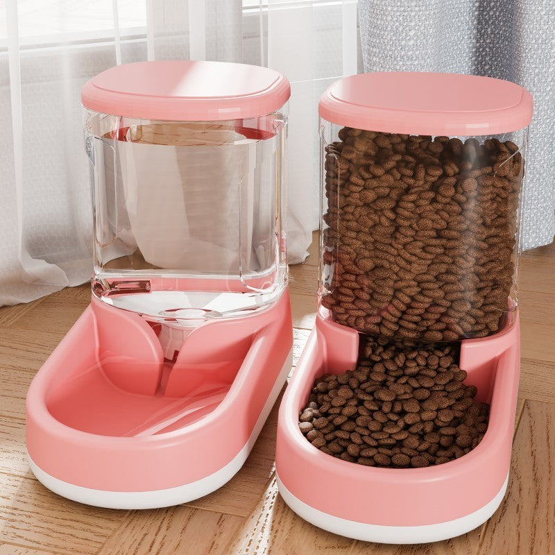 Automatic Pet Water & Food Fountain – Fresh for Cats Dogs