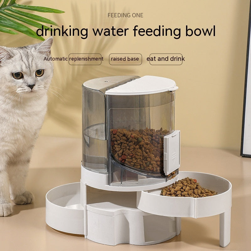 Smart Automatic Pet Feeder with Fresh Water Refill