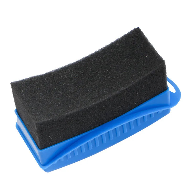 Car Wheel Polishing Waxing Sponge Brush ABS Plastics Washing Cleaning Tire Contour Dressing Applicator Pads Detail Accessories