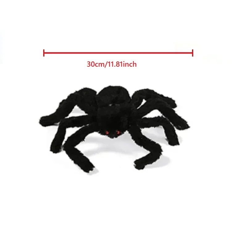 Giant Halloween Spider Indoor & Outdoor Yard, Porch Decor for Haunted House or Home, Party ,Halloween Decorations