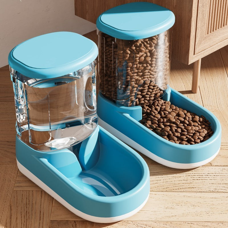Automatic Pet Water & Food Fountain – Fresh for Cats Dogs