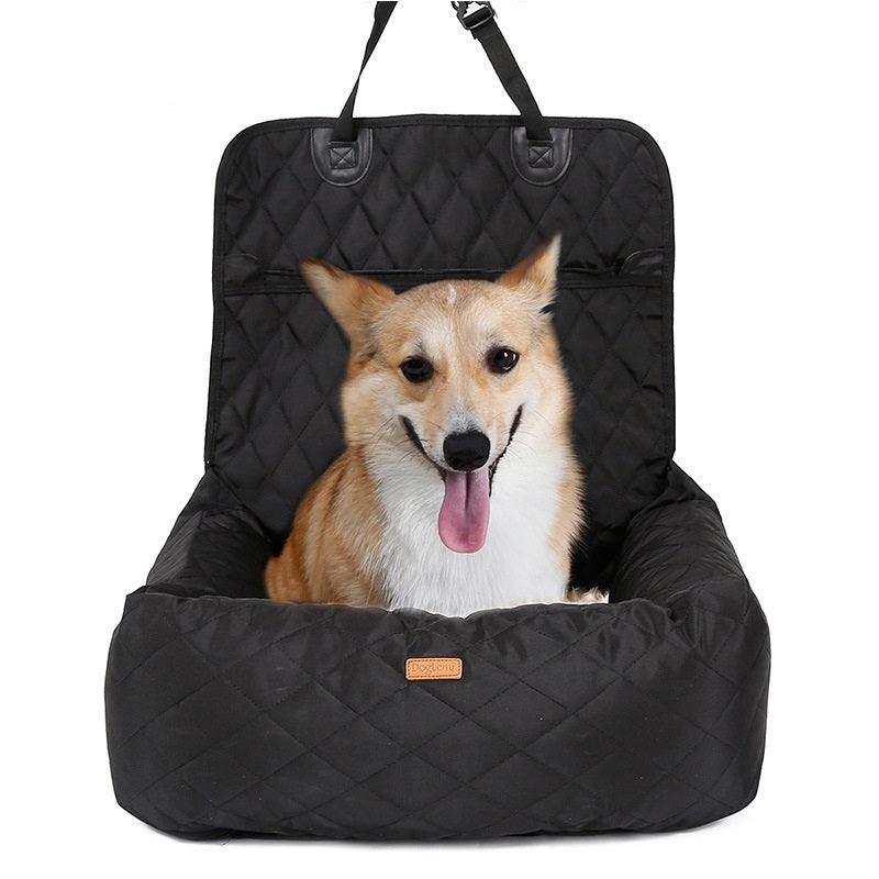 2-in-1 Dog Car Seat & Bed – Comfortable Travel