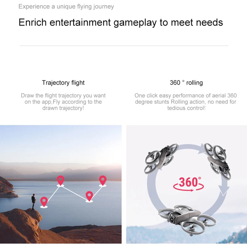 Xiaomi D16 Drone Mini Dual Camera 8K Aerial HD Profesional Helicopter GPS Positioning Avoidance Bushless Motor Drone UAV