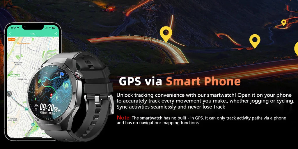 2025New GUHUAVMI GT5 Pro Smart Watch Men HD AMOLED Screen GPS Motion trajectory HeartRate Bluetooth Call 1.52" SmartWatch IP68